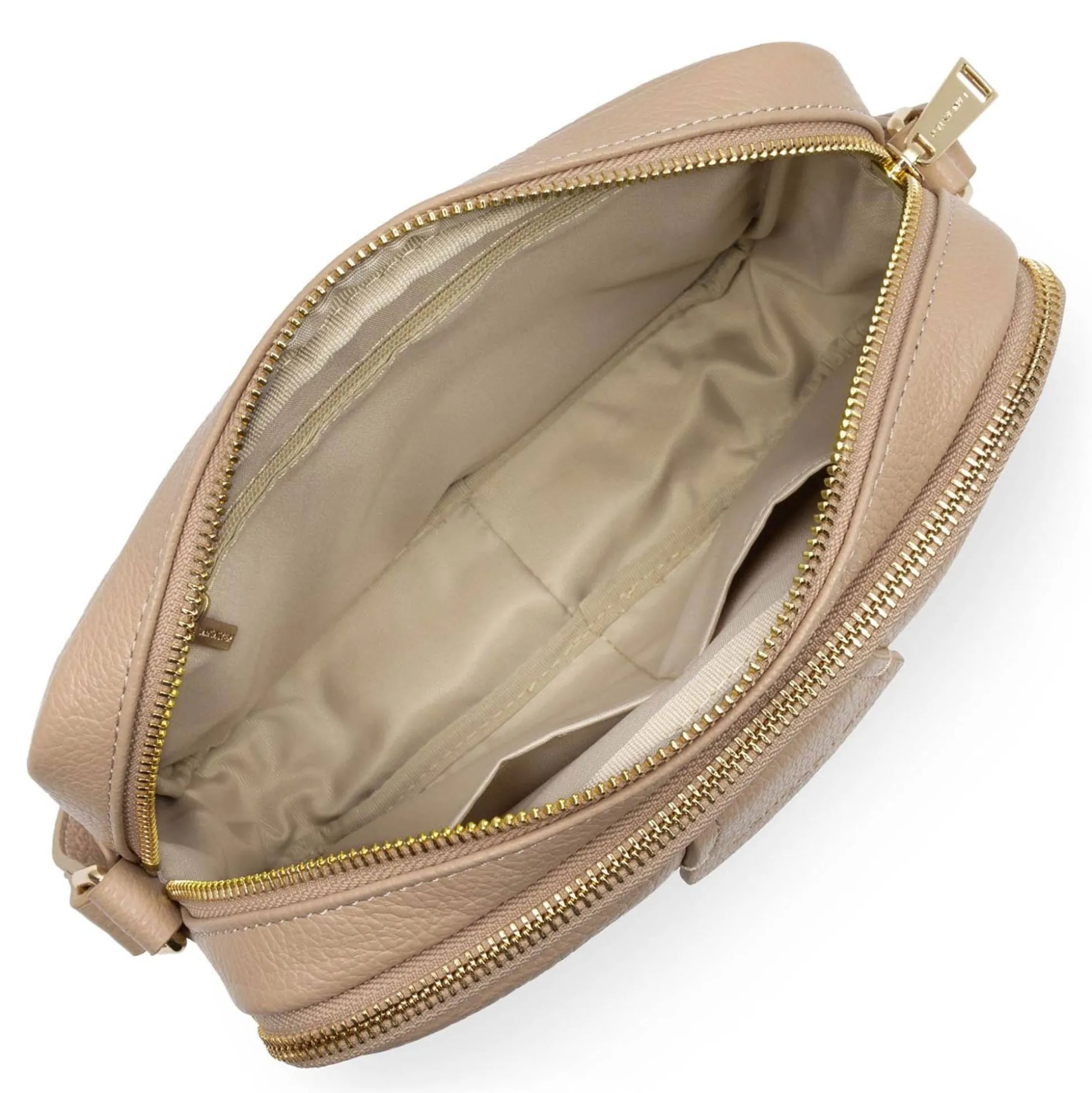 Lancaster Sac bandouliere zippe Dune*Femme Sacs Bandoulière