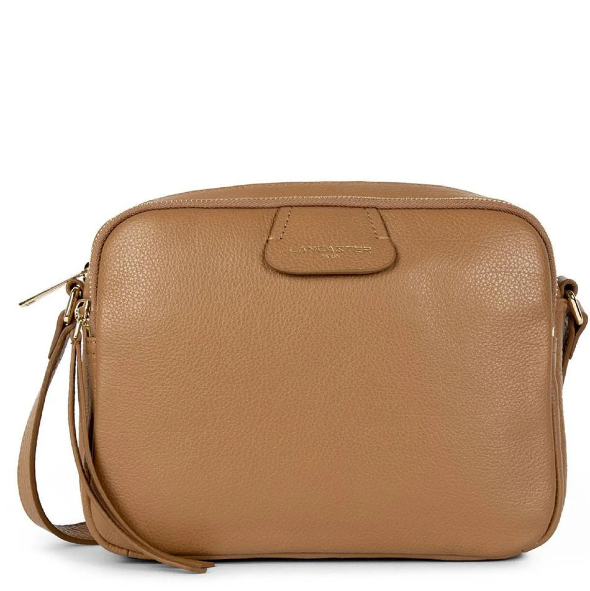 Lancaster Sac bandouliere zippe Dune*Femme Sacs Bandoulière