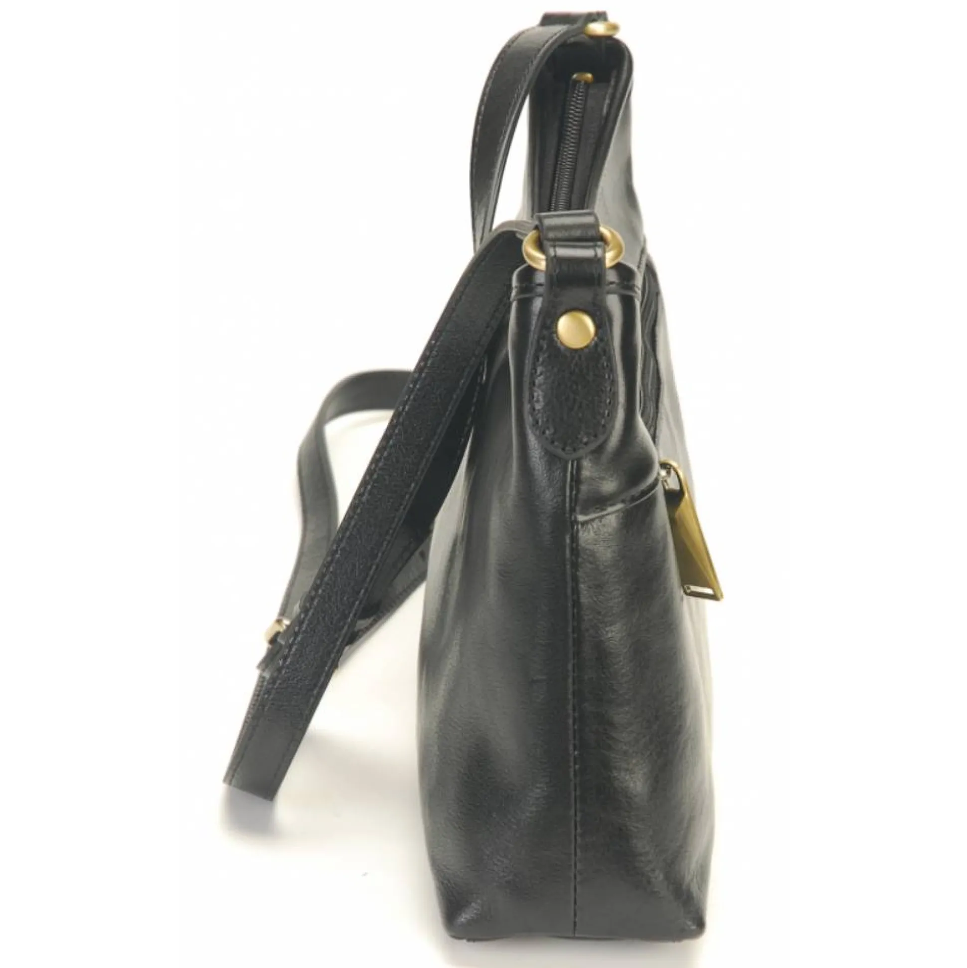 Arthur Aston Sac bandouliere zippe Edith en cuir*Femme Sacs Bandoulière