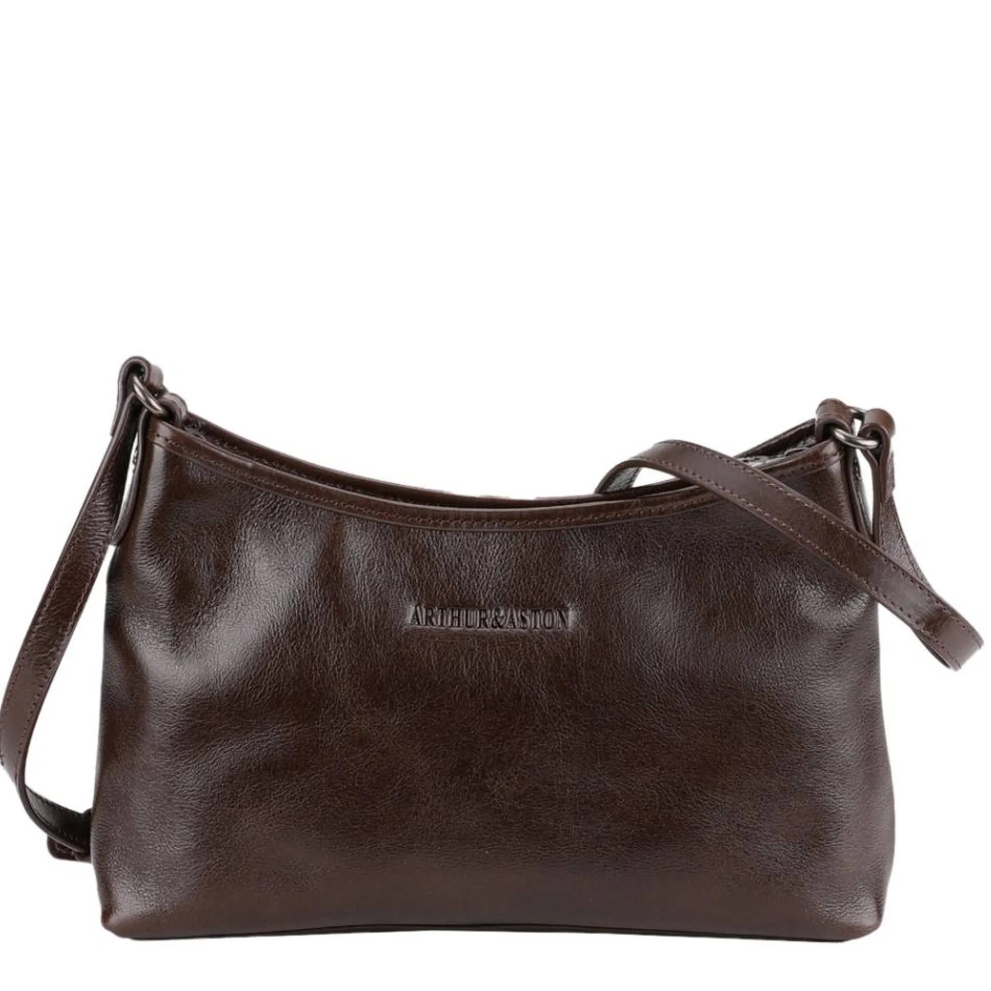 Arthur Aston Sac bandouliere zippe Edith en cuir*Femme Sacs Bandoulière