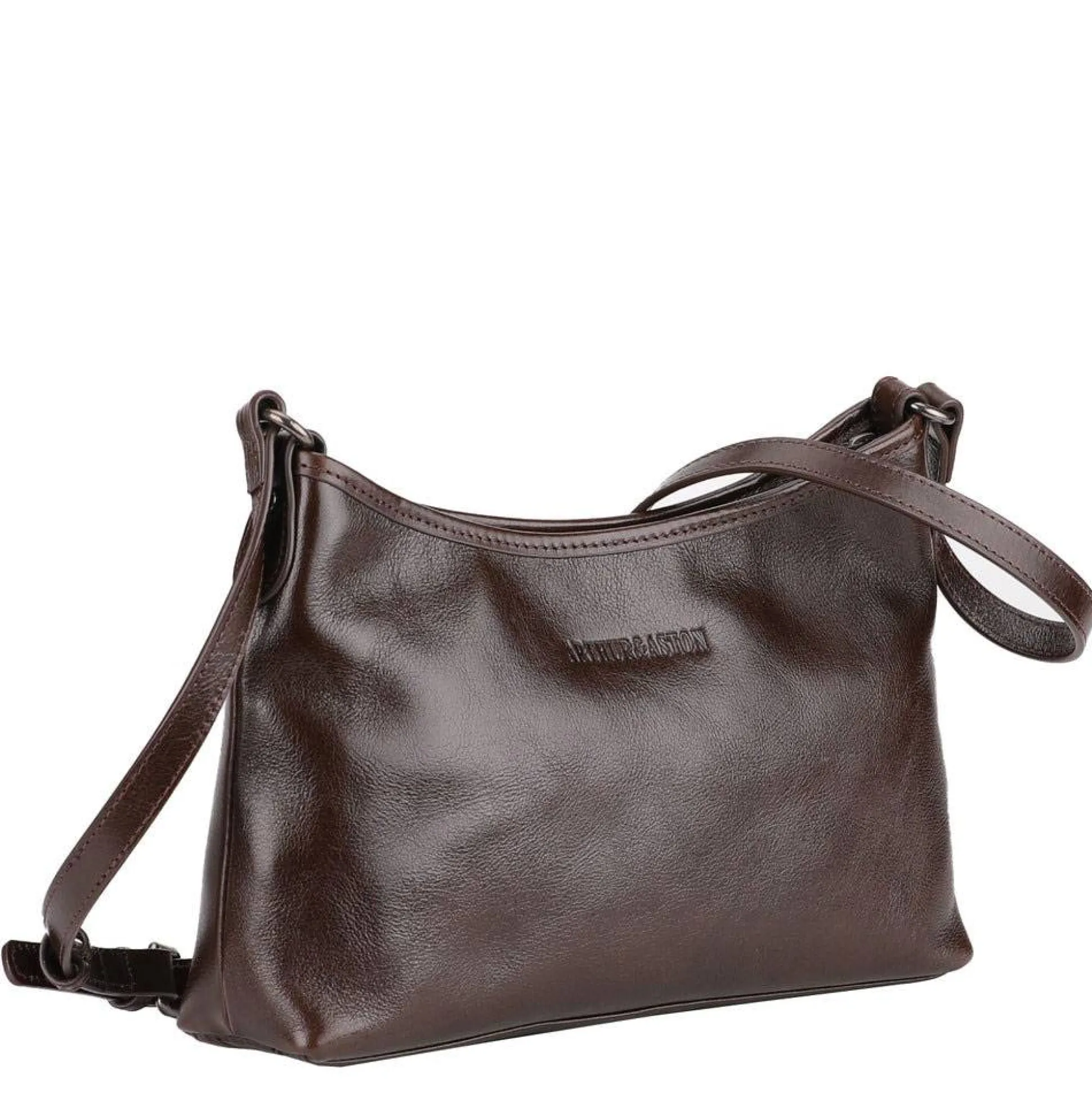 Arthur Aston Sac bandouliere zippe Edith en cuir*Femme Sacs Bandoulière
