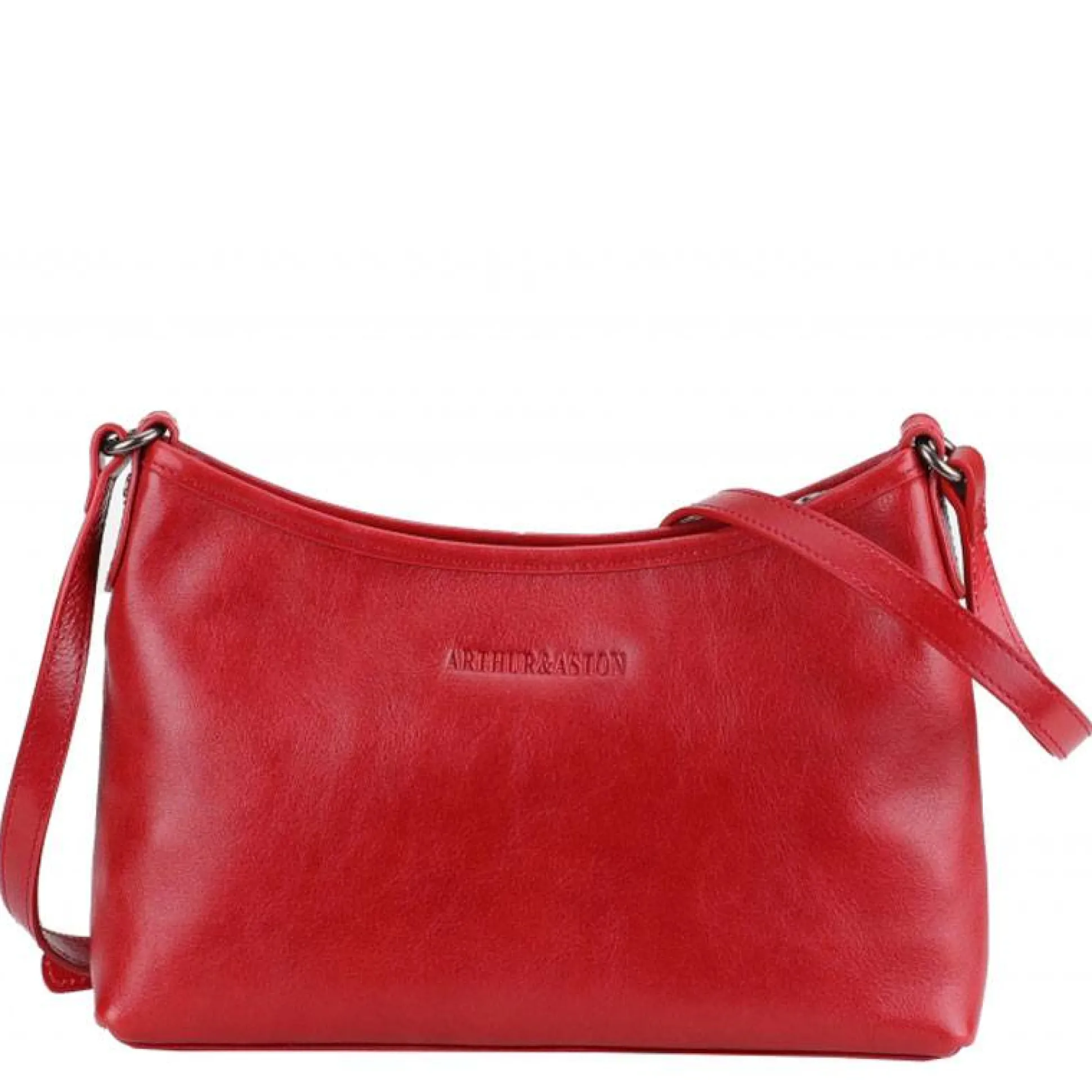Arthur Aston Sac bandouliere zippe Edith en cuir*Femme Sacs Bandoulière