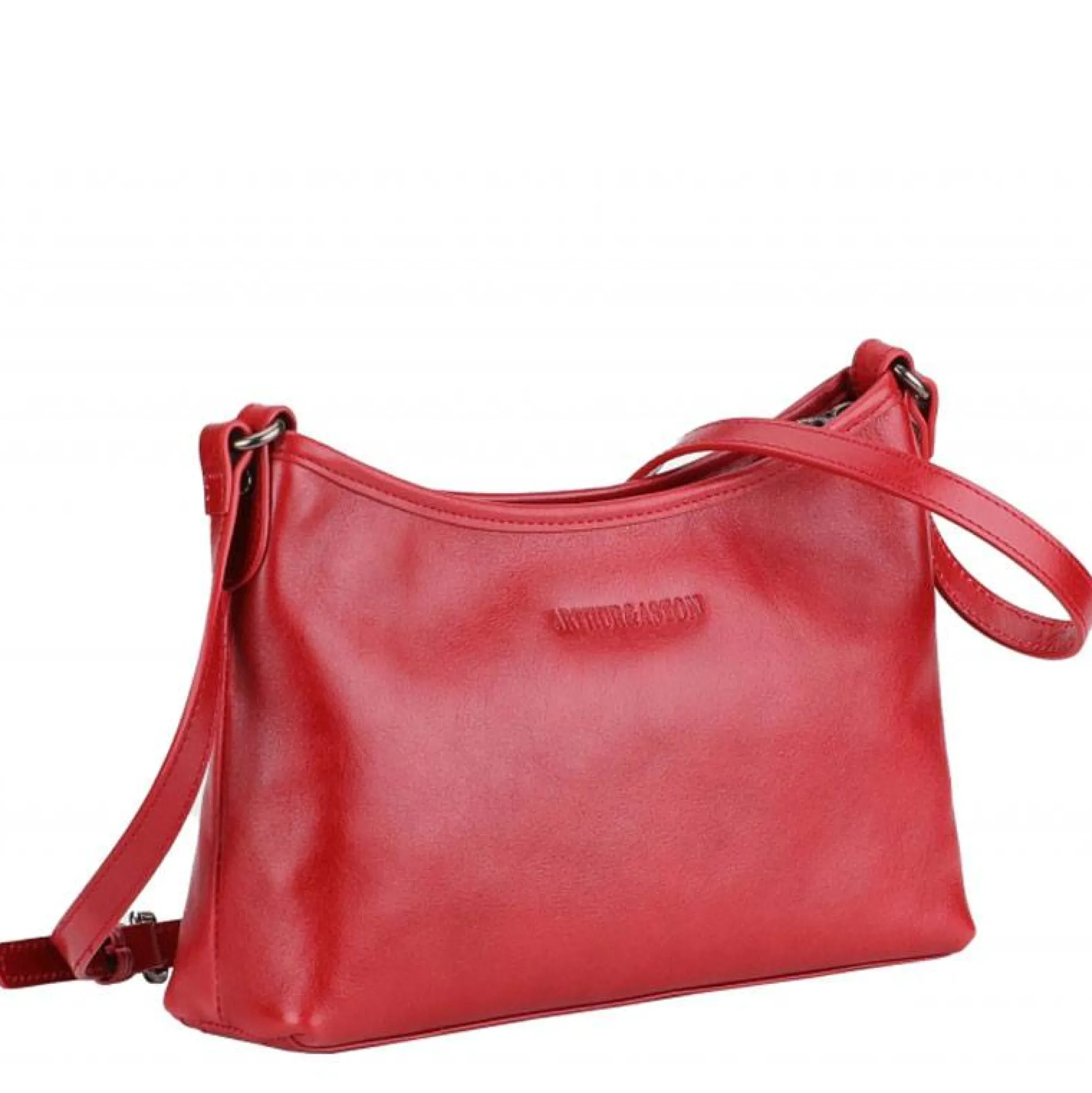 Arthur Aston Sac bandouliere zippe Edith en cuir*Femme Sacs Bandoulière