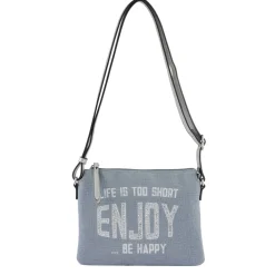 Mia & Joy Sac bandouliere zippe Hailey Strass*Femme Sacs Bandoulière