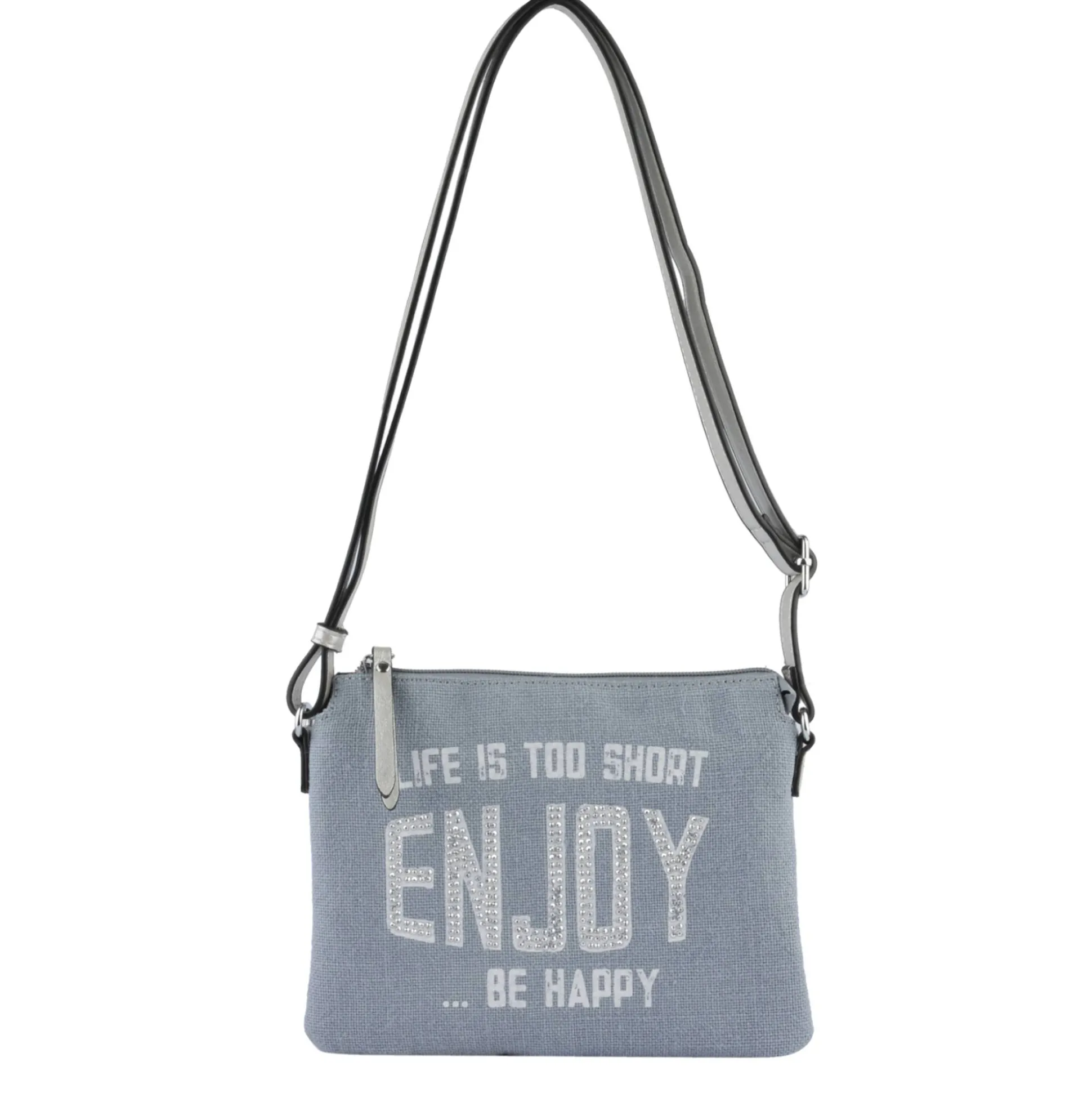 Mia & Joy Sac bandouliere zippe Hailey Strass*Femme Sacs Bandoulière