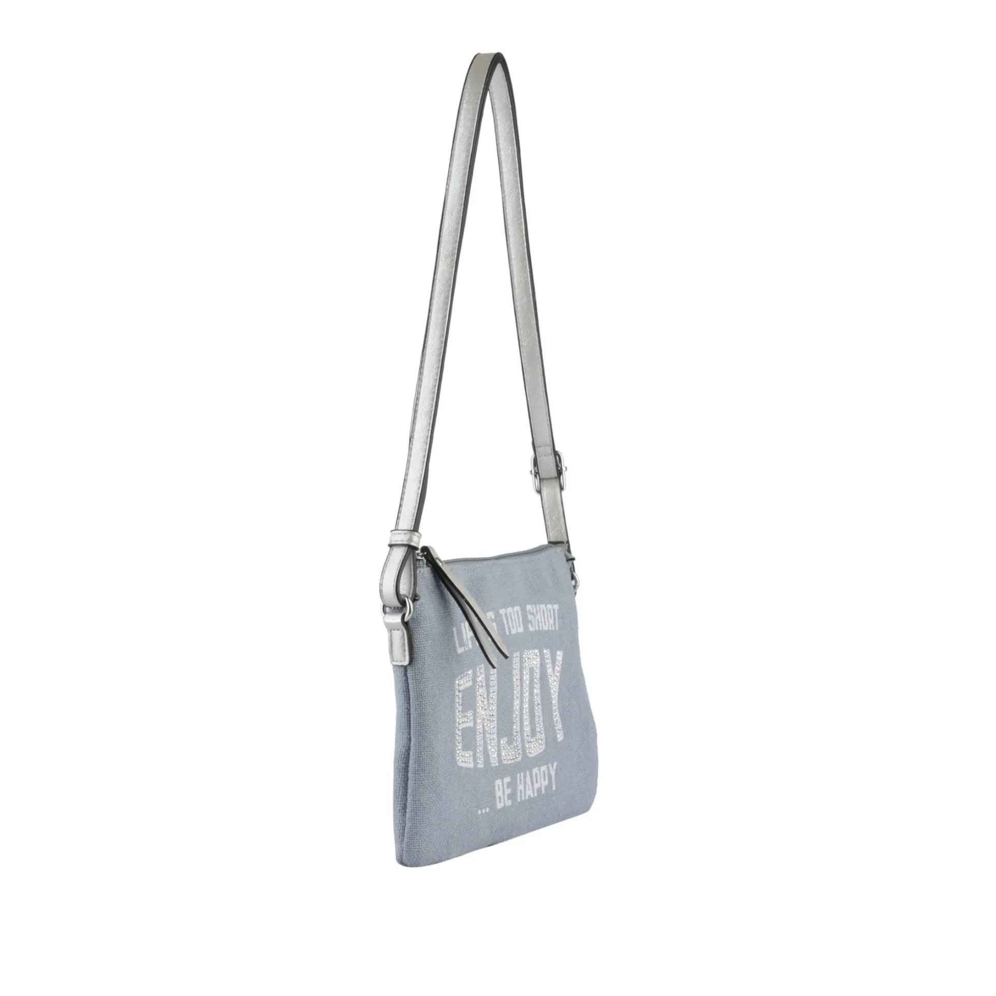 Mia & Joy Sac bandouliere zippe Hailey Strass*Femme Sacs Bandoulière