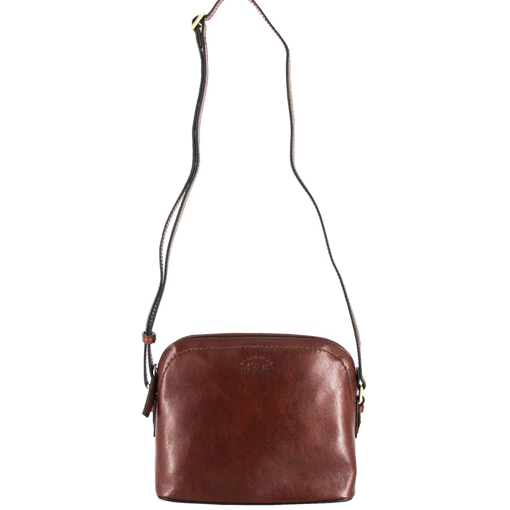 Francinel Sac bandouliere zippe Tilleul en cuir*Femme Sacs Porté Épaule|Sacs Bandoulière
