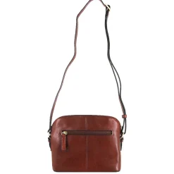 Francinel Sac bandouliere zippe Tilleul en cuir*Femme Sacs Porté Épaule|Sacs Bandoulière