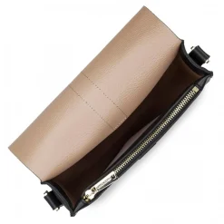 Lancaster Sac besace a rabat Foulonne Double Hook Fabrique en France*Femme Sacs Bandoulière