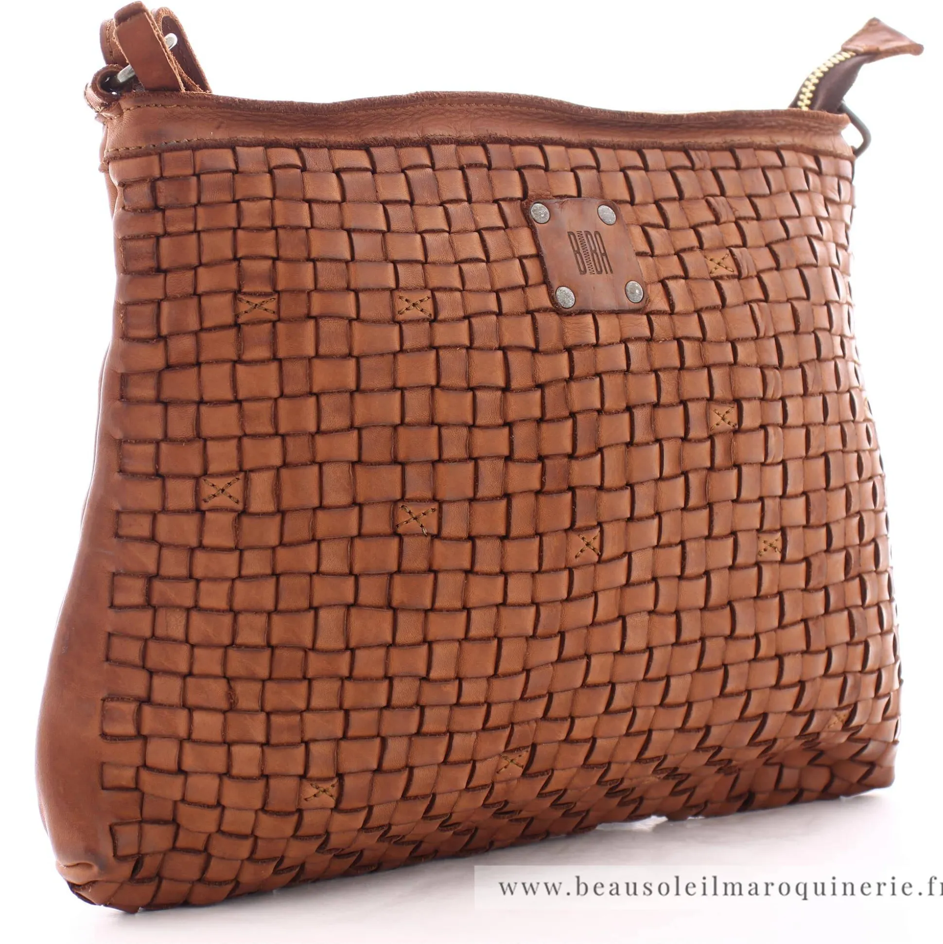 Biba Sac besace bandouliere tresse Kansas*Femme Sacs Bandoulière