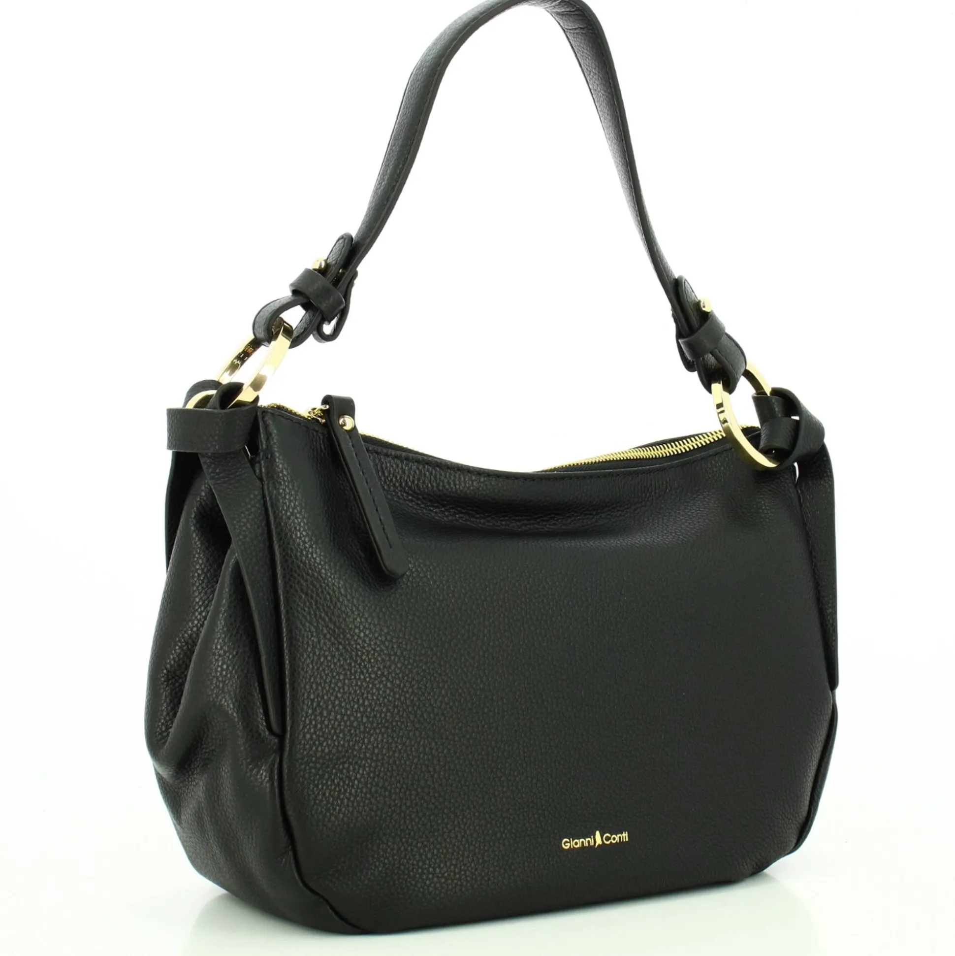 Gianni Conti Sac besace Delia en cuir pleine fleur*Femme Sacs Porté Épaule