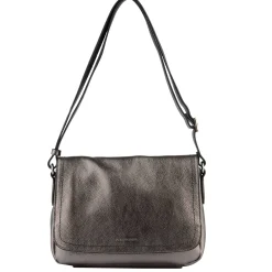 Francinel Sac besace Dorothee a rabat cuir graine*Femme Sacs Bandoulière