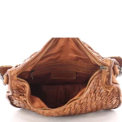 Gianni Conti Sac besace en cuir effet tresse*Femme Sacs Bandoulière