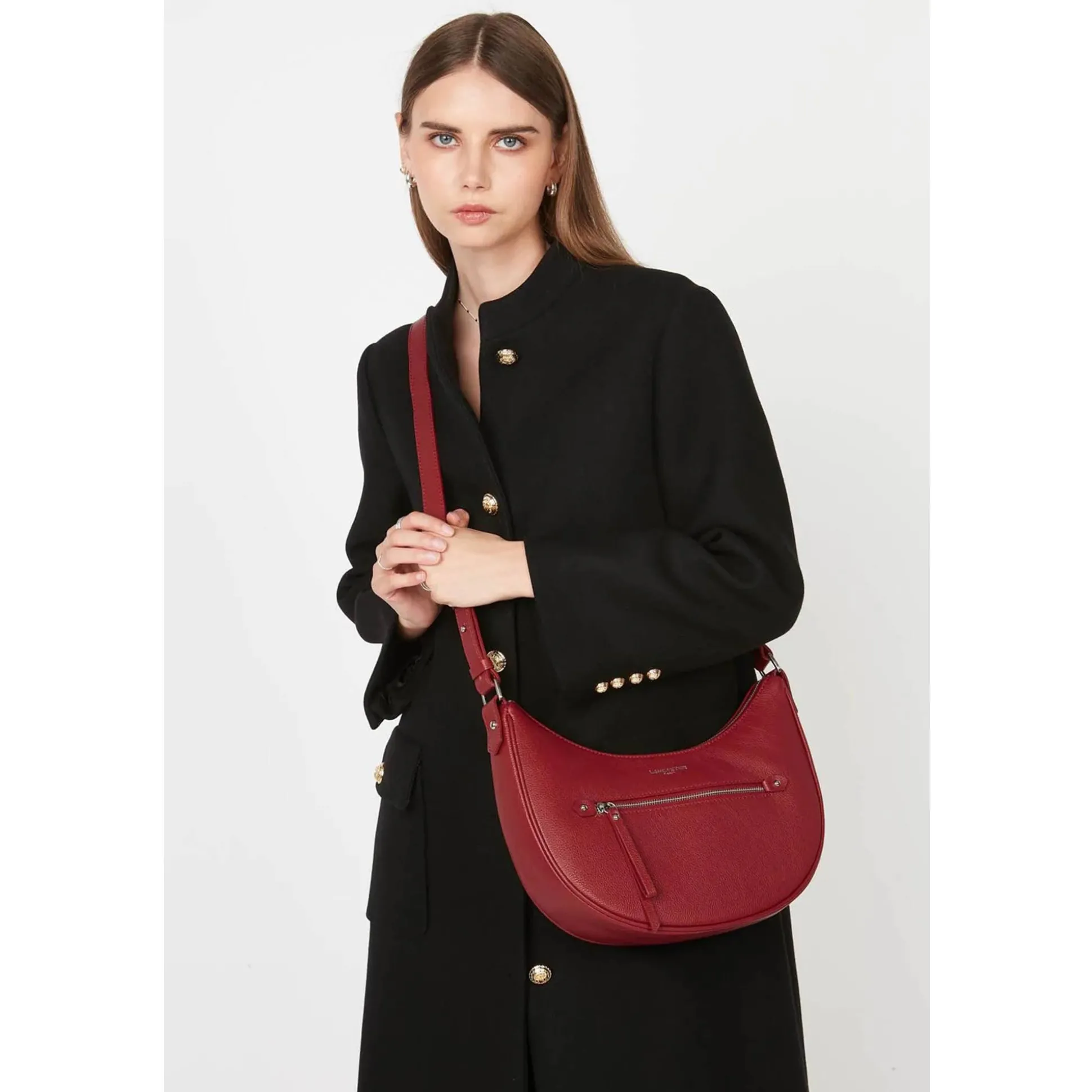 Lancaster Sac besace Firenze porte epaule M*Femme Sacs Porté Épaule|Sacs Bandoulière