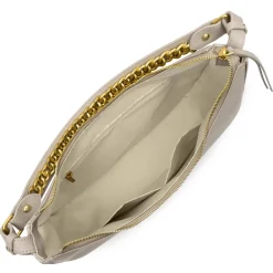 Lancaster Sac besace hobo zippe Aria en cuir*Femme Sacs Porté Épaule