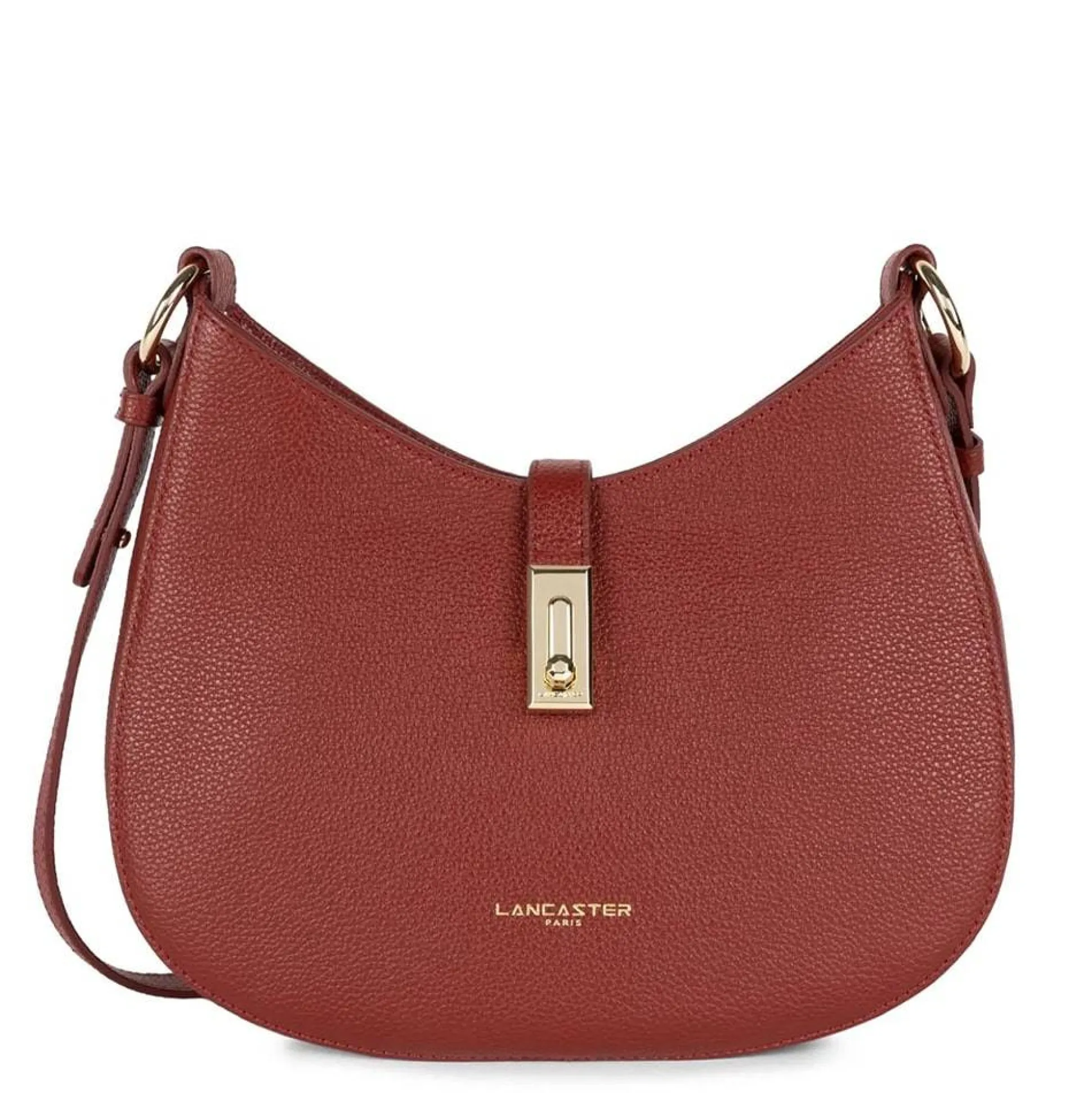 Lancaster Sac besace M Milano Horizon cuir graine*Femme Sacs Porté Épaule
