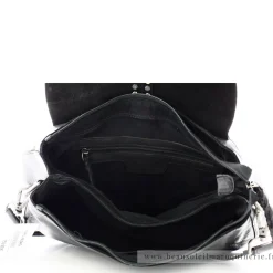 Biba Sac besace porte epaule Hancock rabat cloute grand format*Femme Sacs Bandoulière