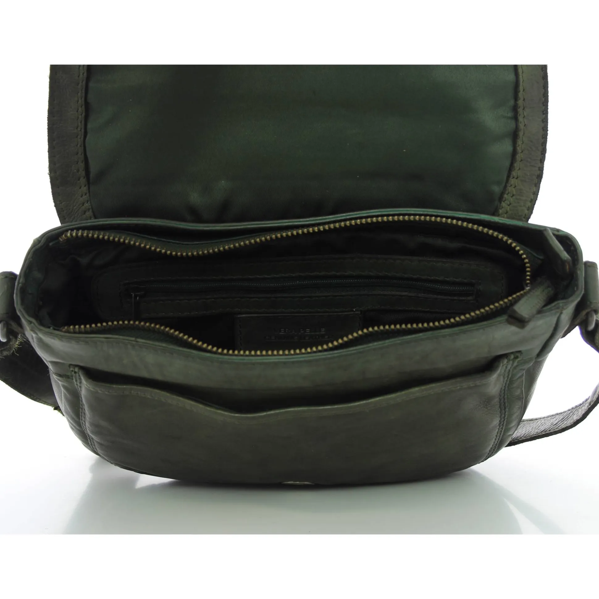 Gianni Conti Sac besace rabat cuir vintage*Femme Sacs Bandoulière
