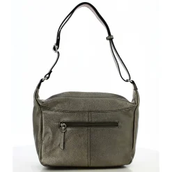 Francinel Sac besace zippe Dorothee cuir graine*Femme Sacs Bandoulière