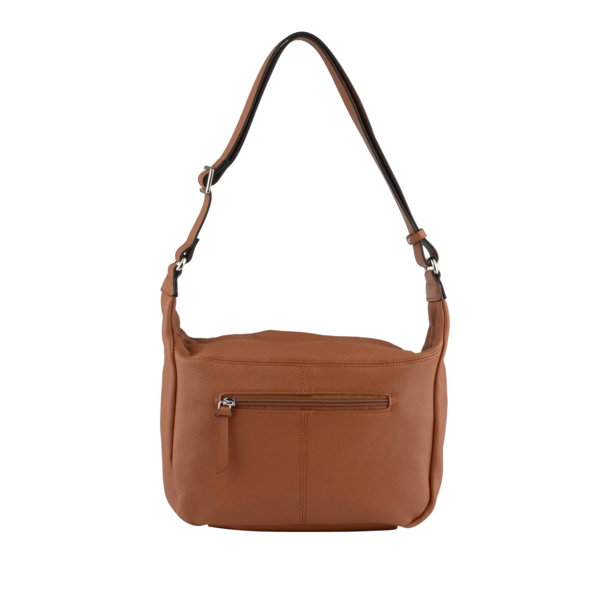 Francinel Sac besace zippe Dorothee cuir graine*Femme Sacs Bandoulière