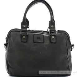 Biba Sac bowling Boston en cuir de vachette*Femme Sacs À Main