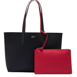 Lacoste Sac cabas Anna reversible bicolore avec pochette*Femme Sacs Cabas