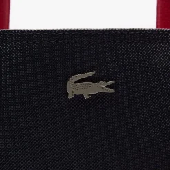 Lacoste Sac cabas Anna reversible bicolore avec pochette*Femme Sacs Cabas