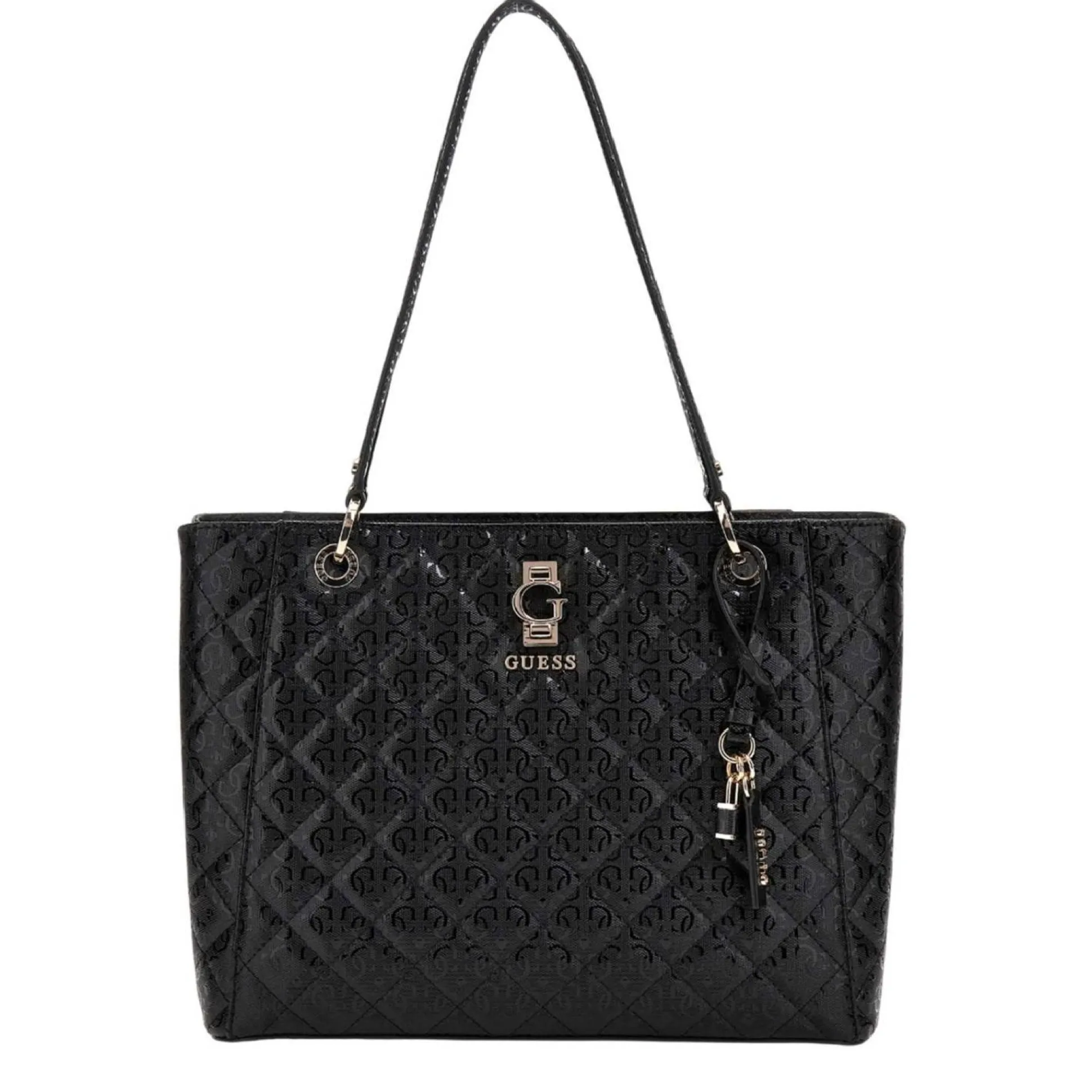 Guess Sac cabas Bessey matelasse motif logo*Femme Sacs Cabas