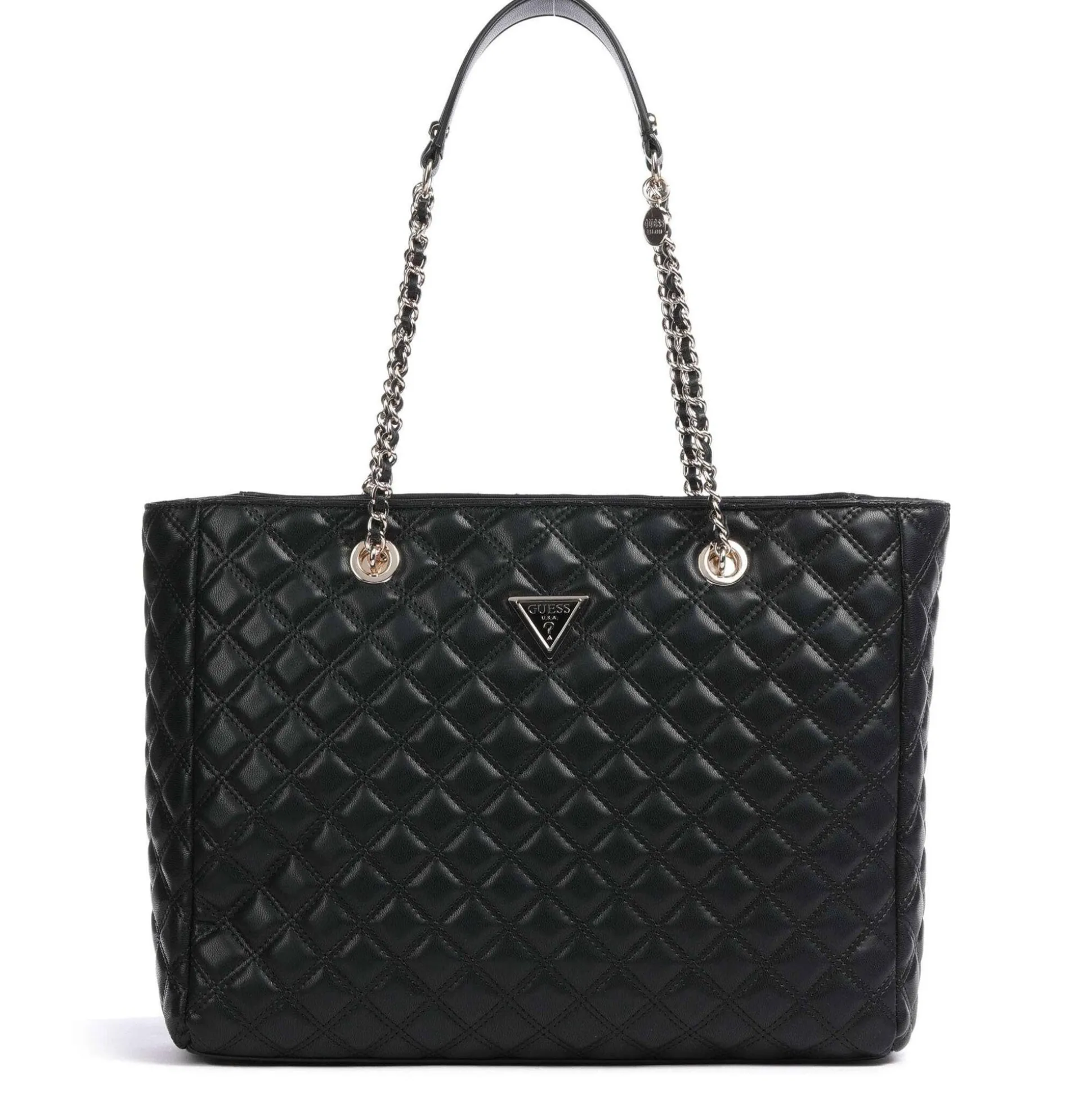 Guess Sac cabas chaine zippe Giully*Femme Sacs Cabas