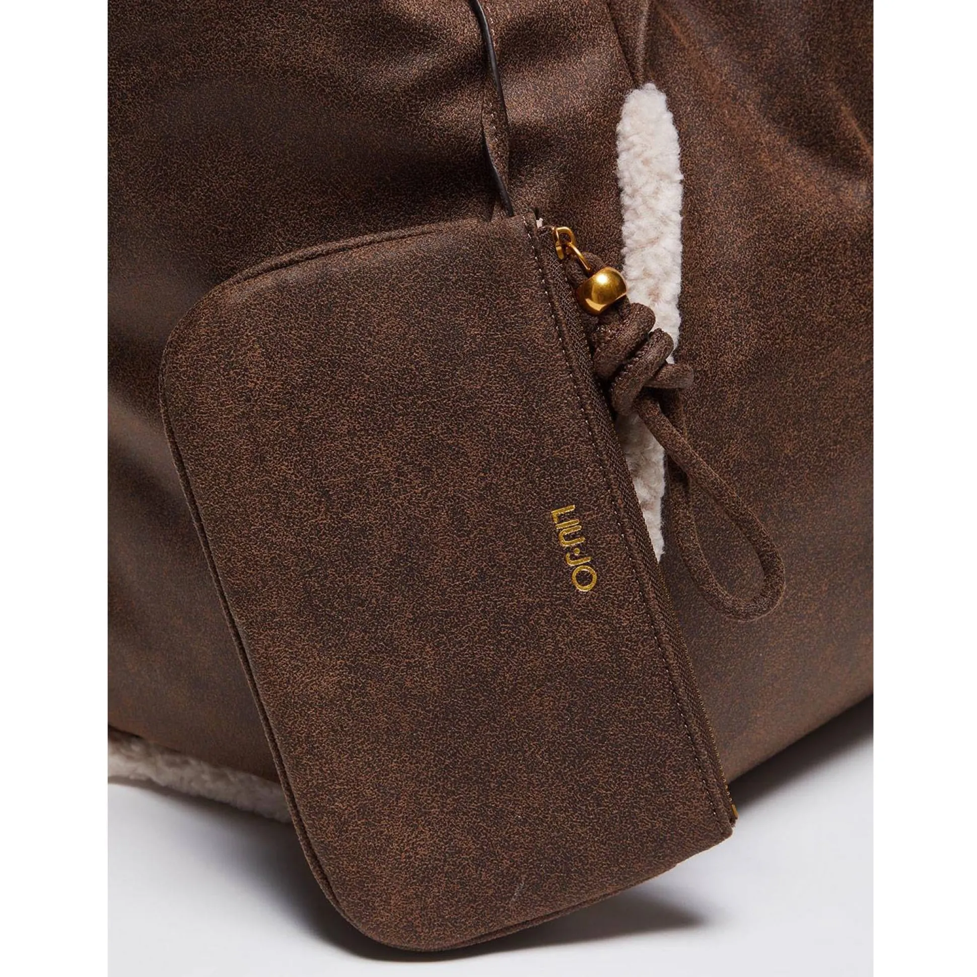 Liu Jo Sac cabas Cromite details teddy*Femme Sacs À Main