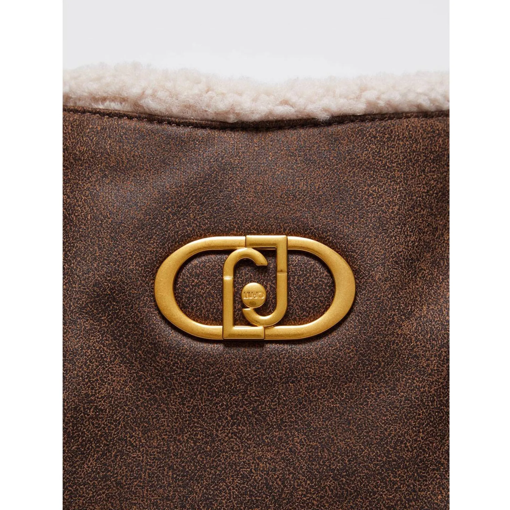 Liu Jo Sac cabas Cromite details teddy*Femme Sacs À Main