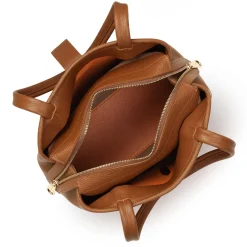Lancaster Sac cabas epaule effet graine M Top Double*Femme Sacs Cabas