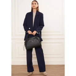 Lancaster Sac cabas main M zippe Dune en cuir*Femme Sacs À Main