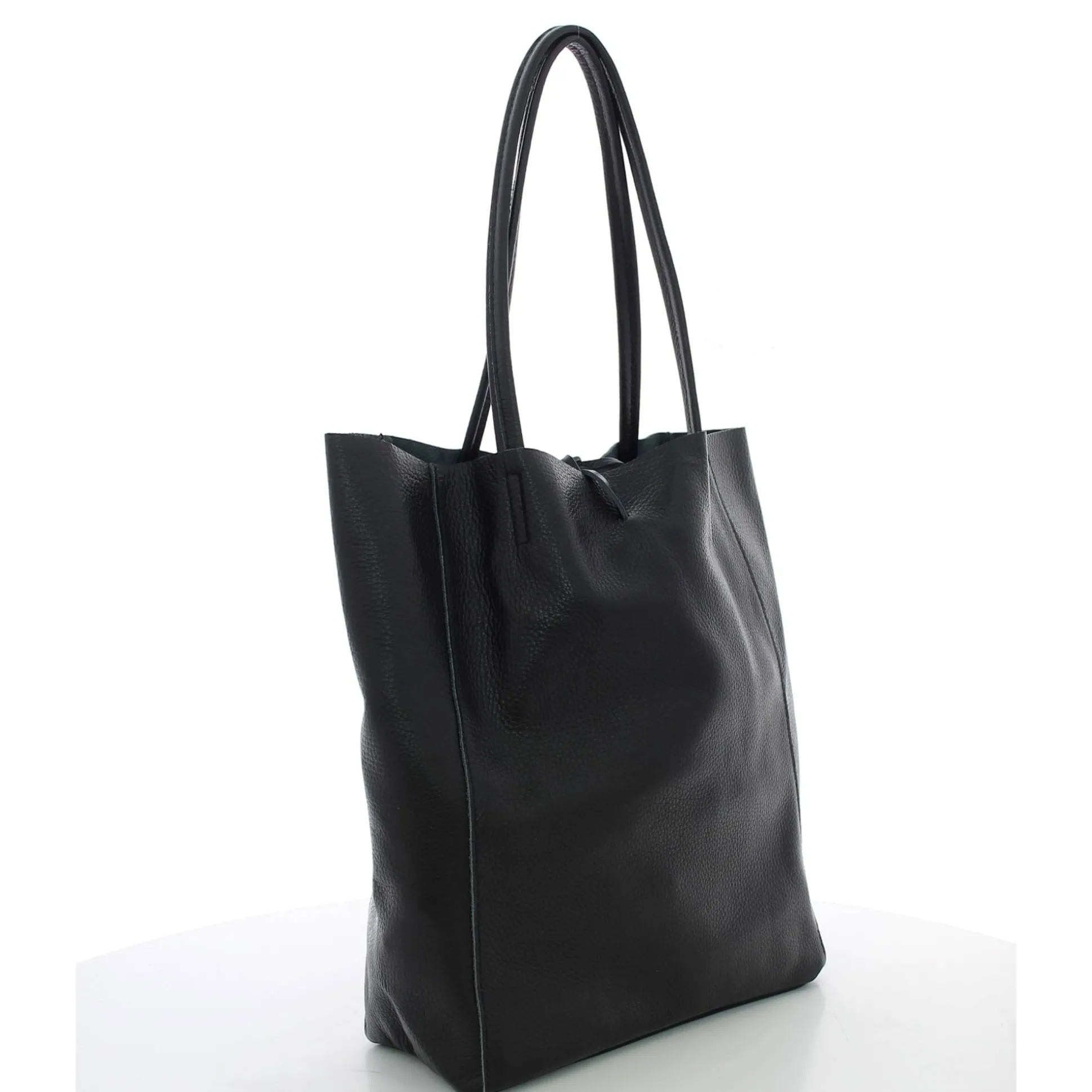 Marlon Firenze Sac cabas vertical cuir graine porte epaule*Femme Sacs Cabas