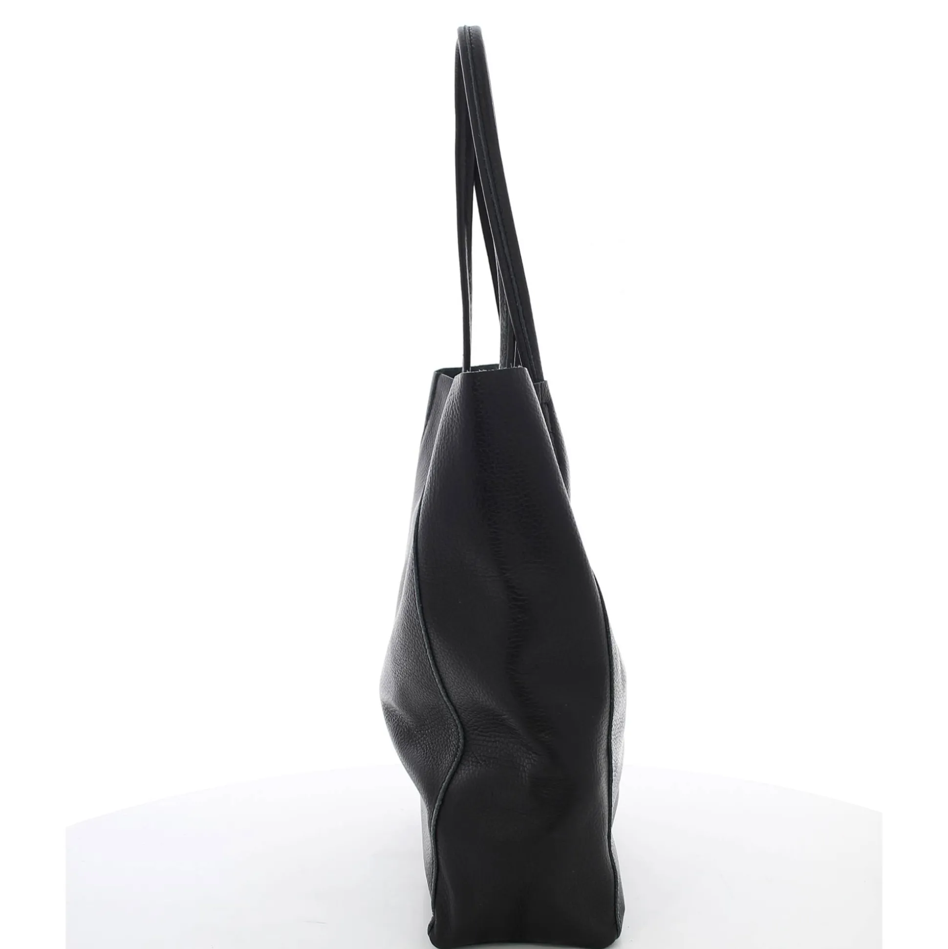 Marlon Firenze Sac cabas vertical cuir graine porte epaule*Femme Sacs Cabas