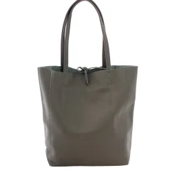 Marlon Firenze Sac cabas vertical cuir graine porte epaule*Femme Sacs Cabas