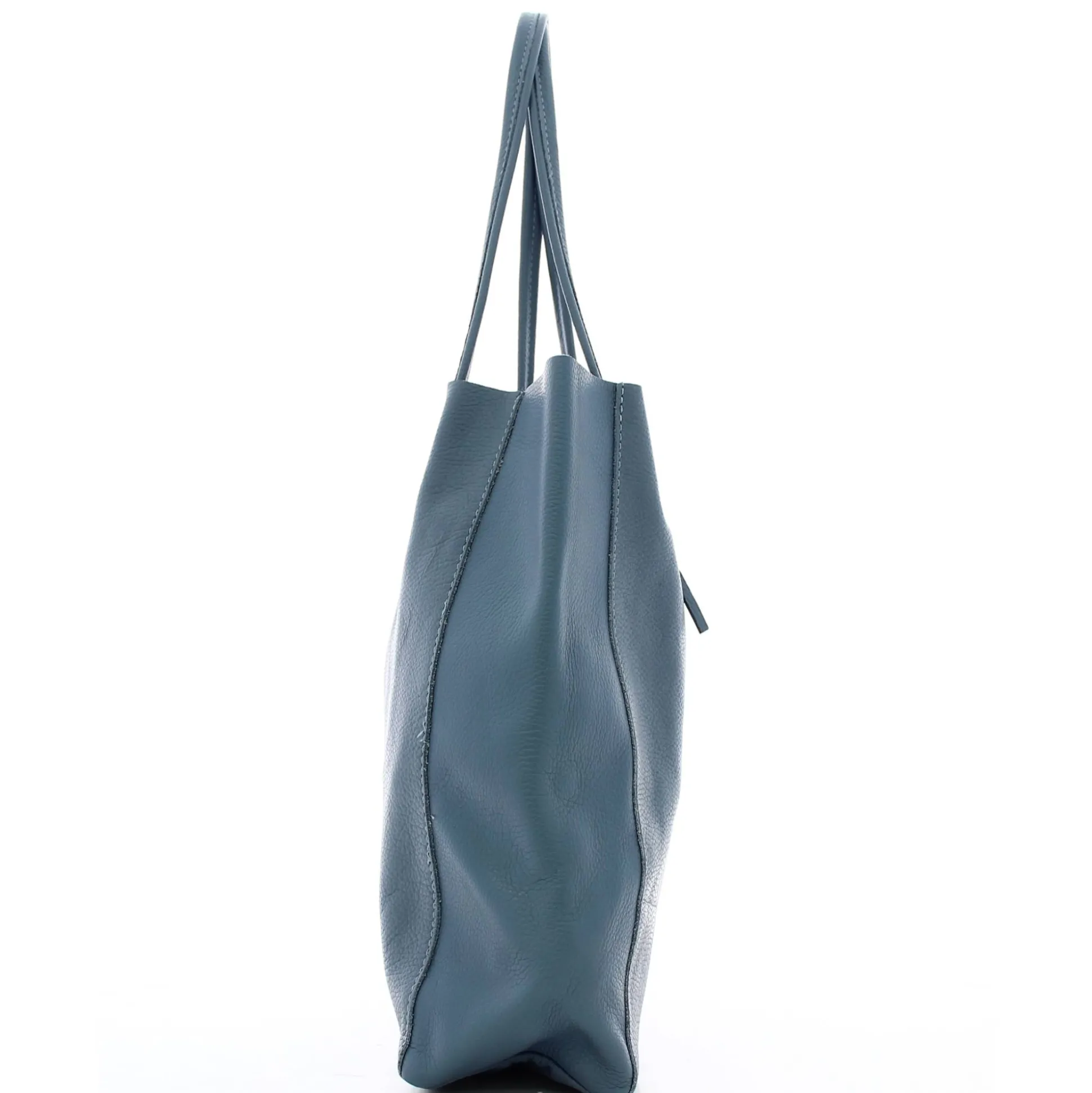 Marlon Firenze Sac cabas vertical cuir graine porte epaule*Femme Sacs Cabas