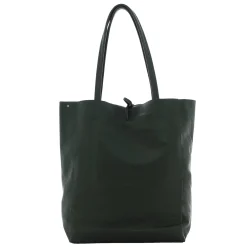 Marlon Firenze Sac cabas vertical cuir graine porte epaule*Femme Sacs Cabas