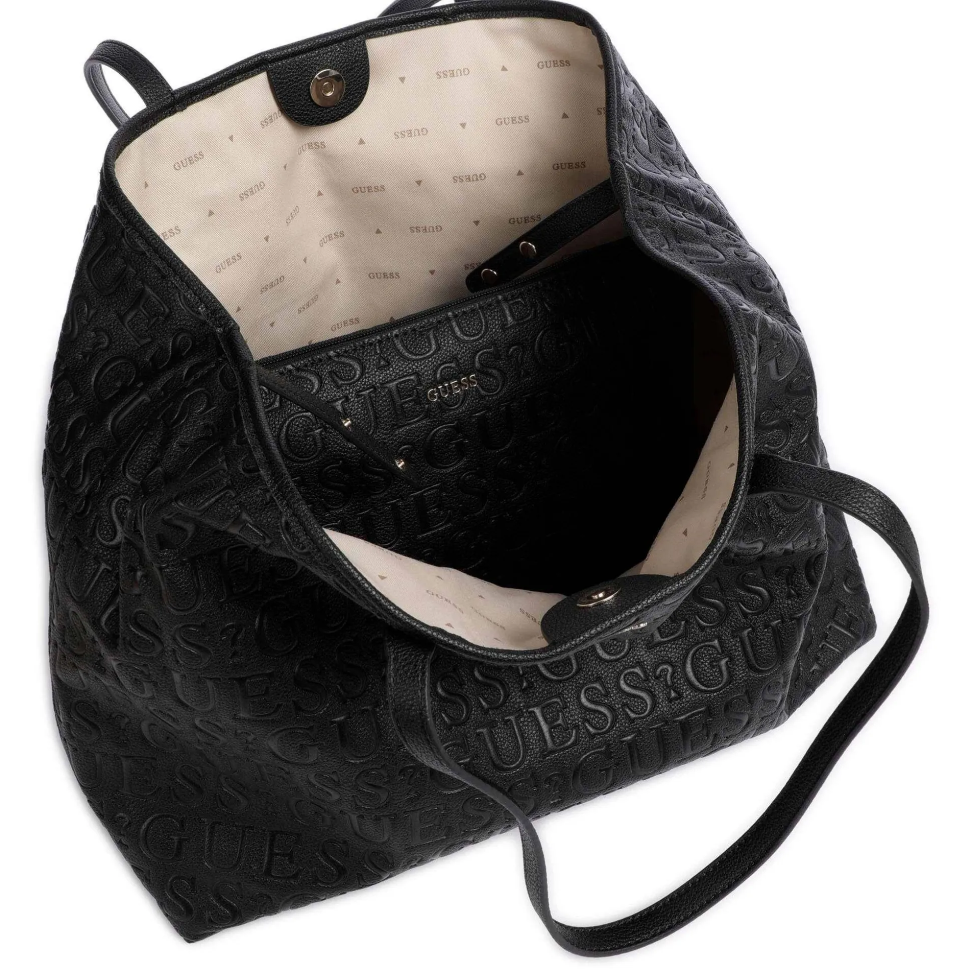 Guess Sac cabas Vikky logo ton sur ton*Femme Sacs Cabas
