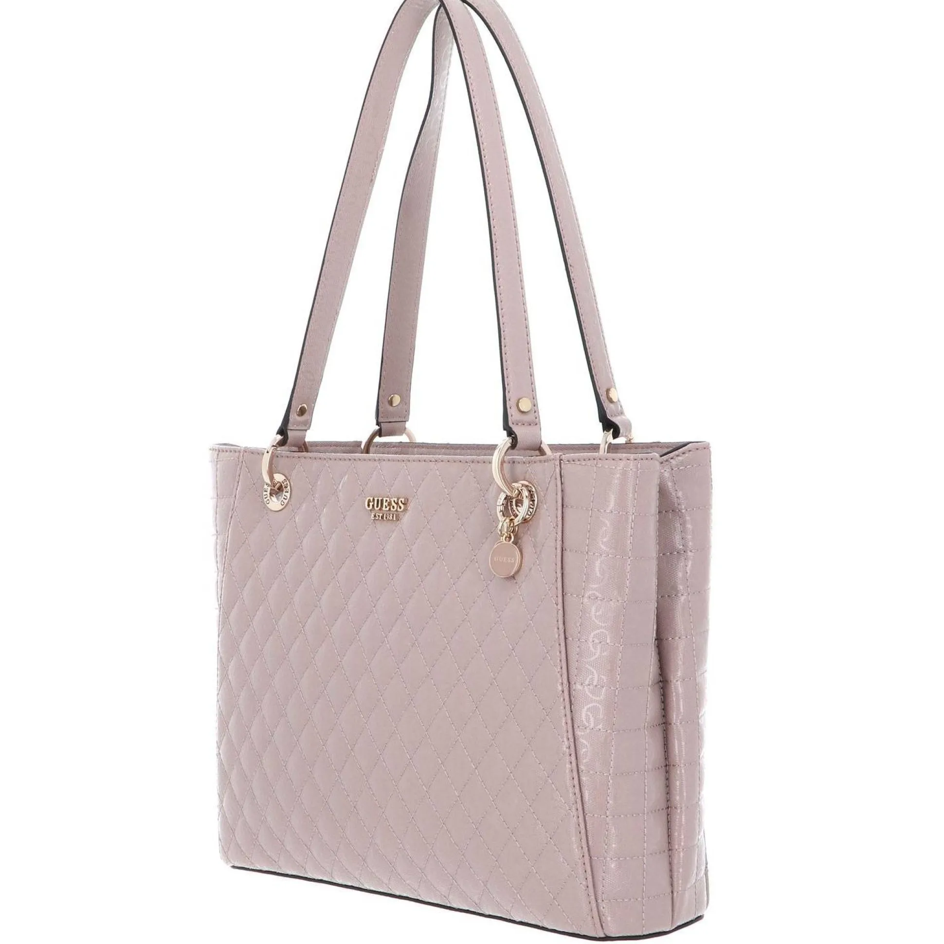 Guess Sac cabas Yarmilla matelasse effet verni*Femme Sacs Cabas
