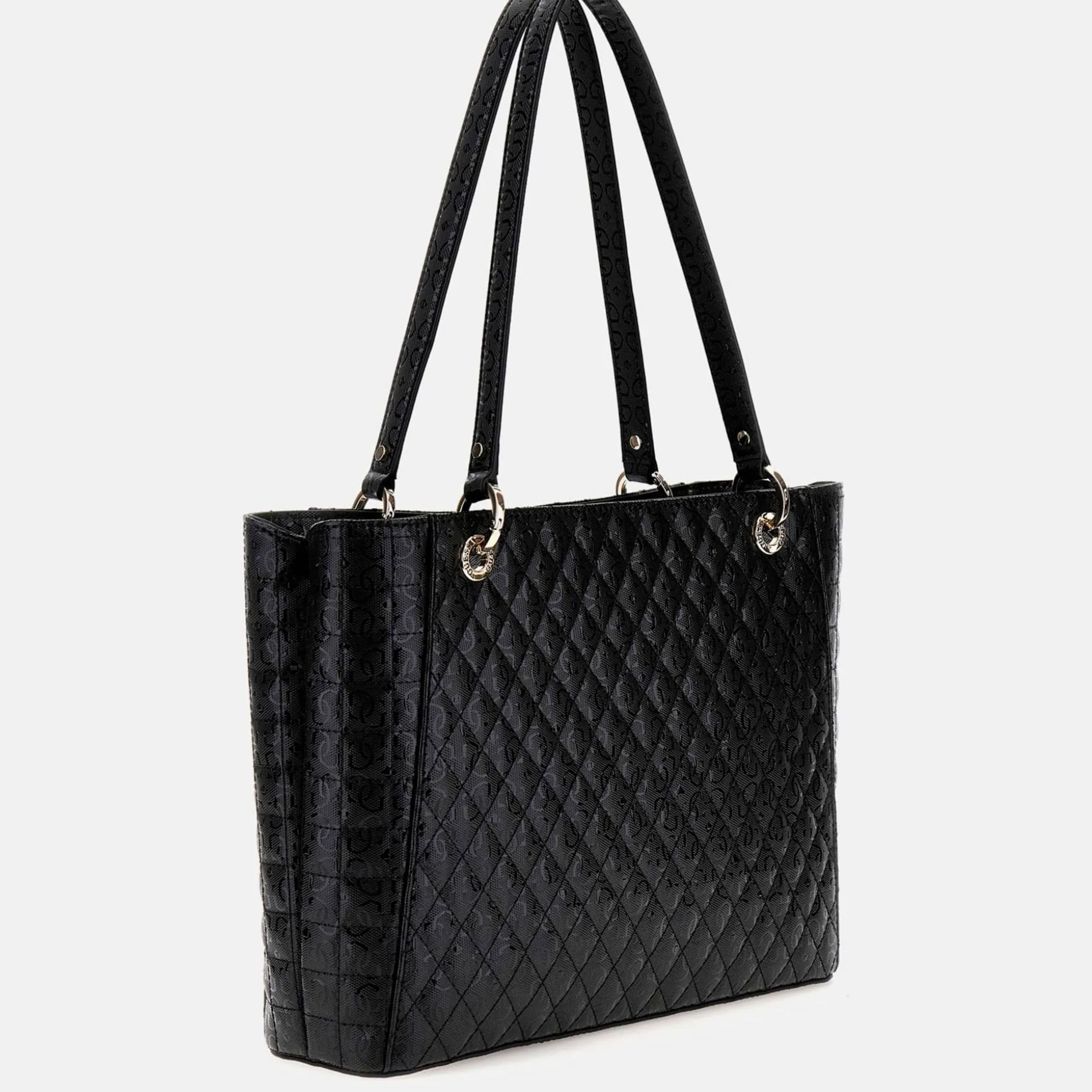 Guess Sac cabas Yarmilla matelasse effet verni*Femme Sacs Cabas