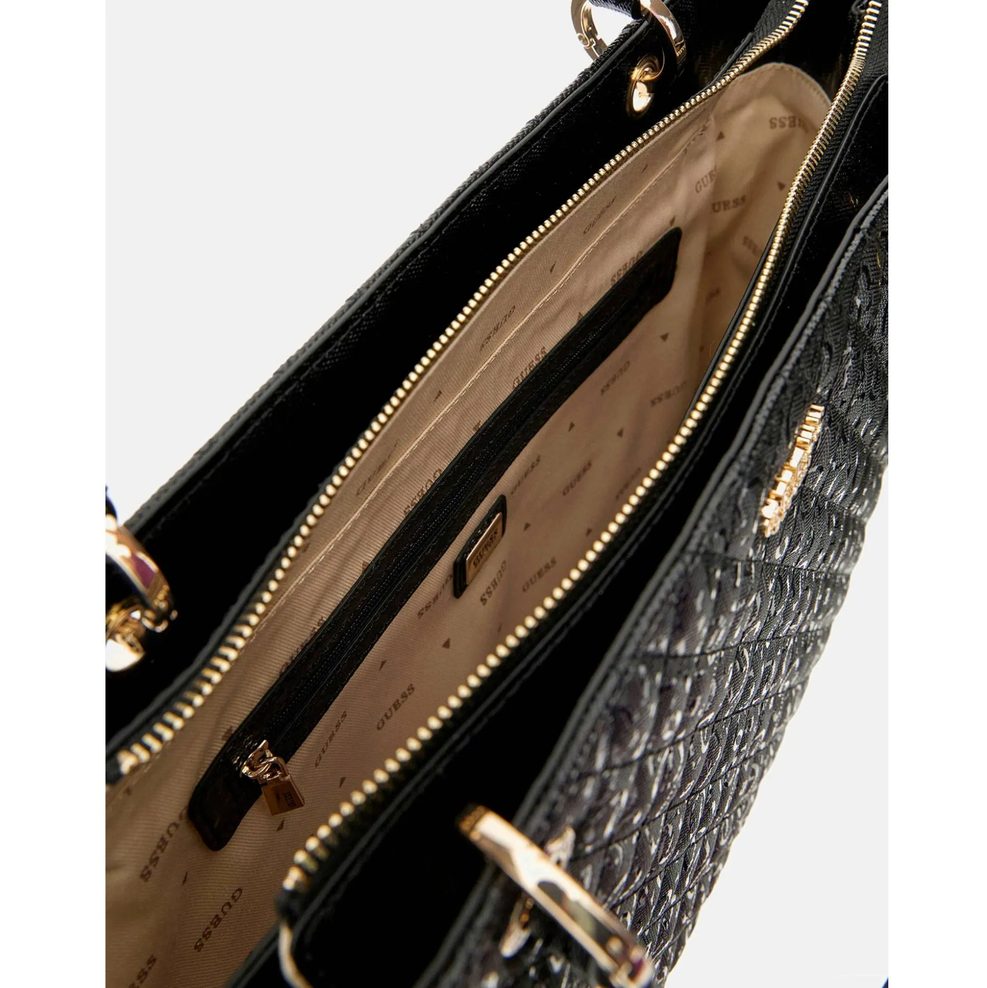 Guess Sac cabas Yarmilla matelasse effet verni*Femme Sacs Cabas