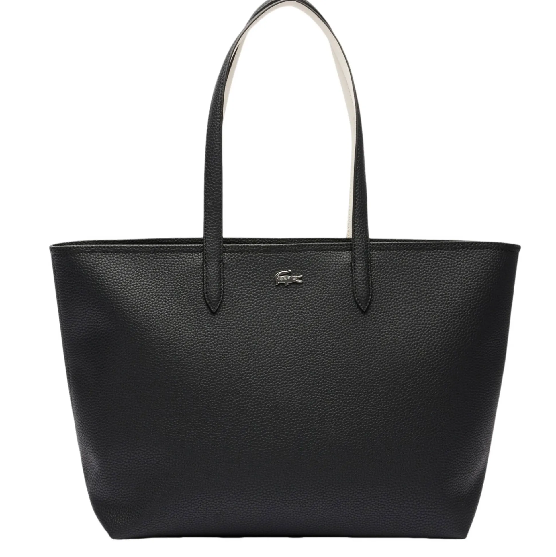 Lacoste Sac cabas zippe Anna effet graine*Femme Sacs Cabas