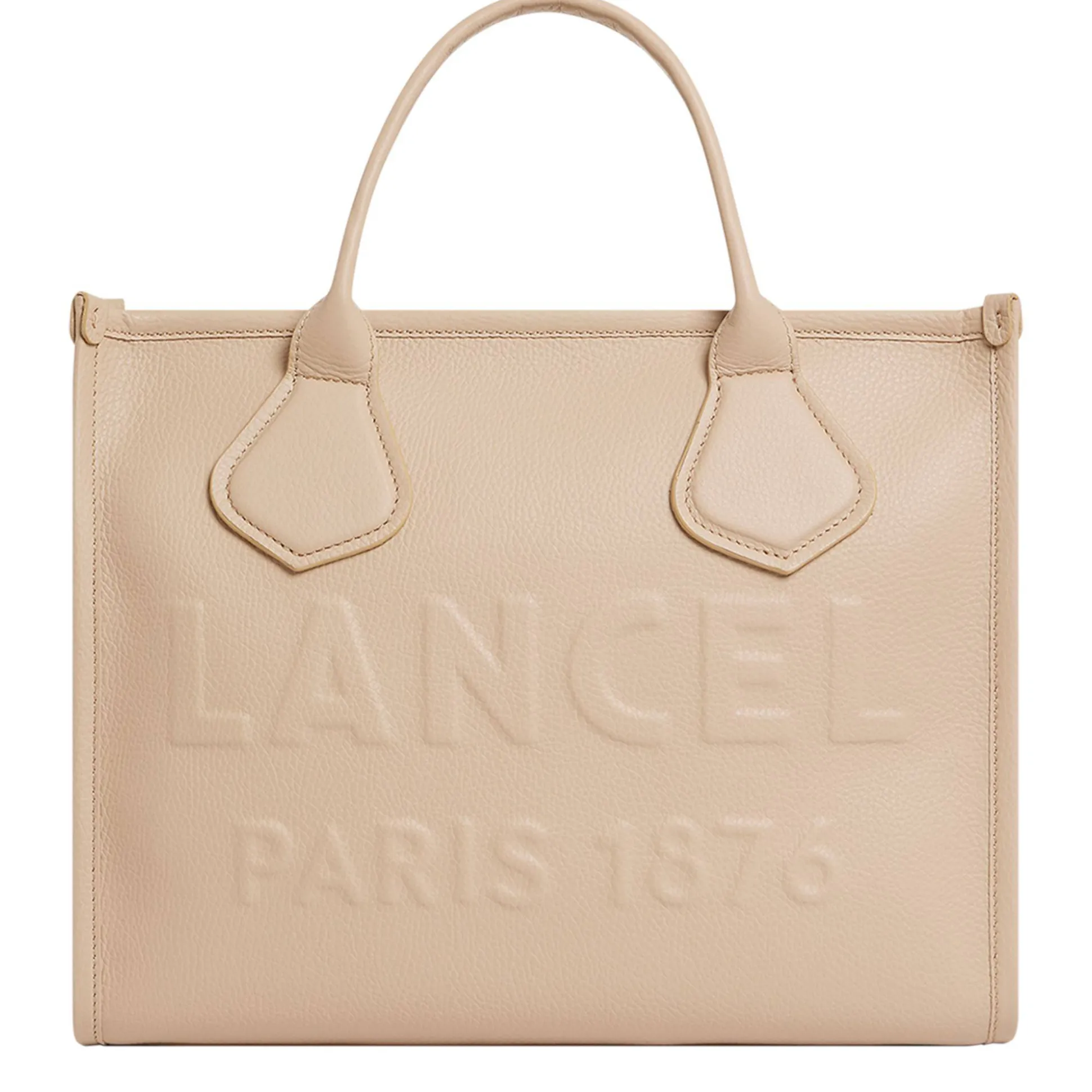 Lancel Sac cabas zippe Jour en cuir graine M*Femme Sacs À Main