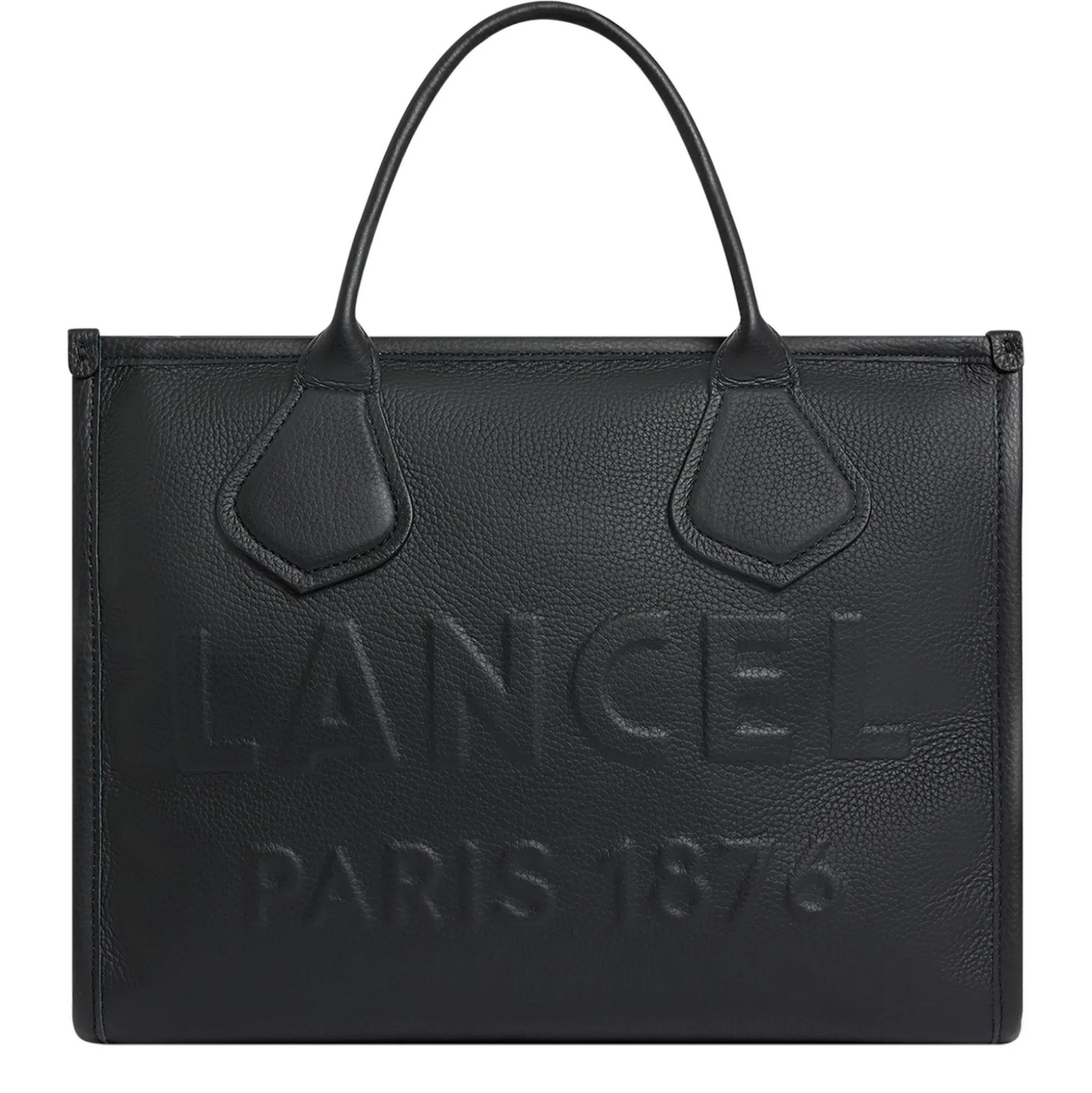 Lancel Sac cabas zippe Jour en cuir graine M*Femme Sacs À Main
