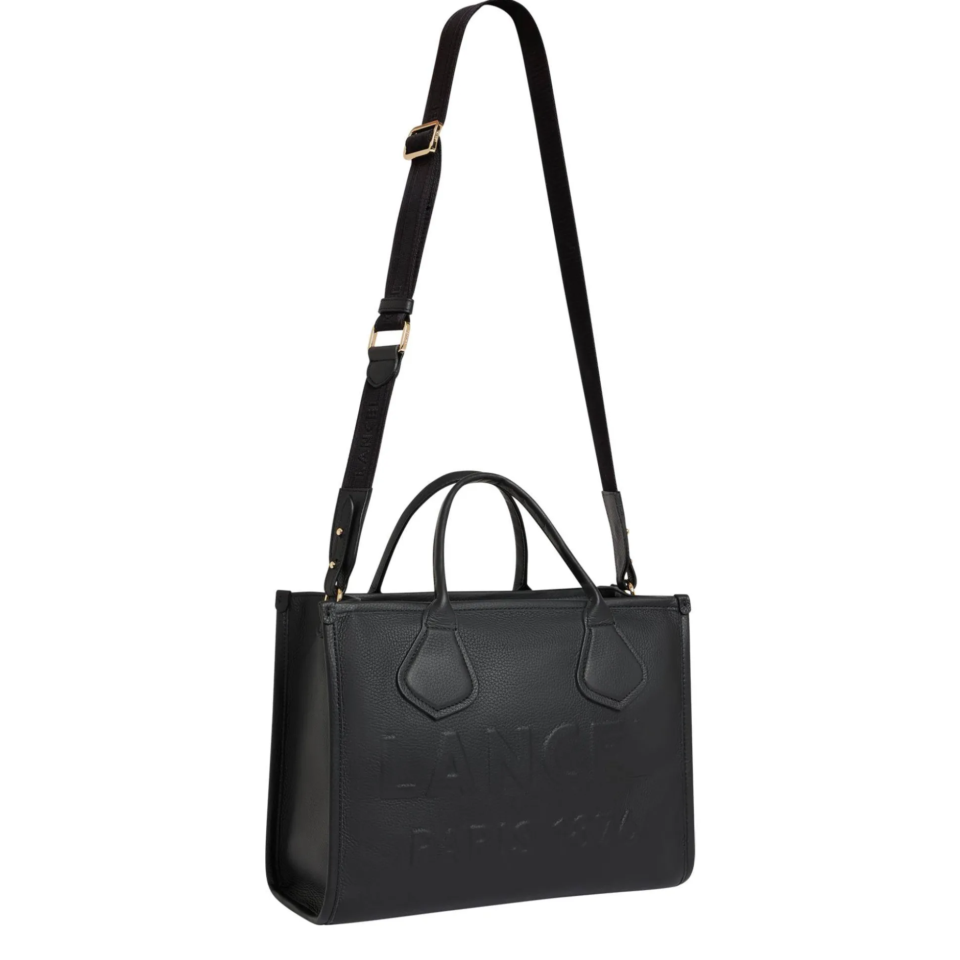 Lancel Sac cabas zippe Jour en cuir graine M*Femme Sacs À Main