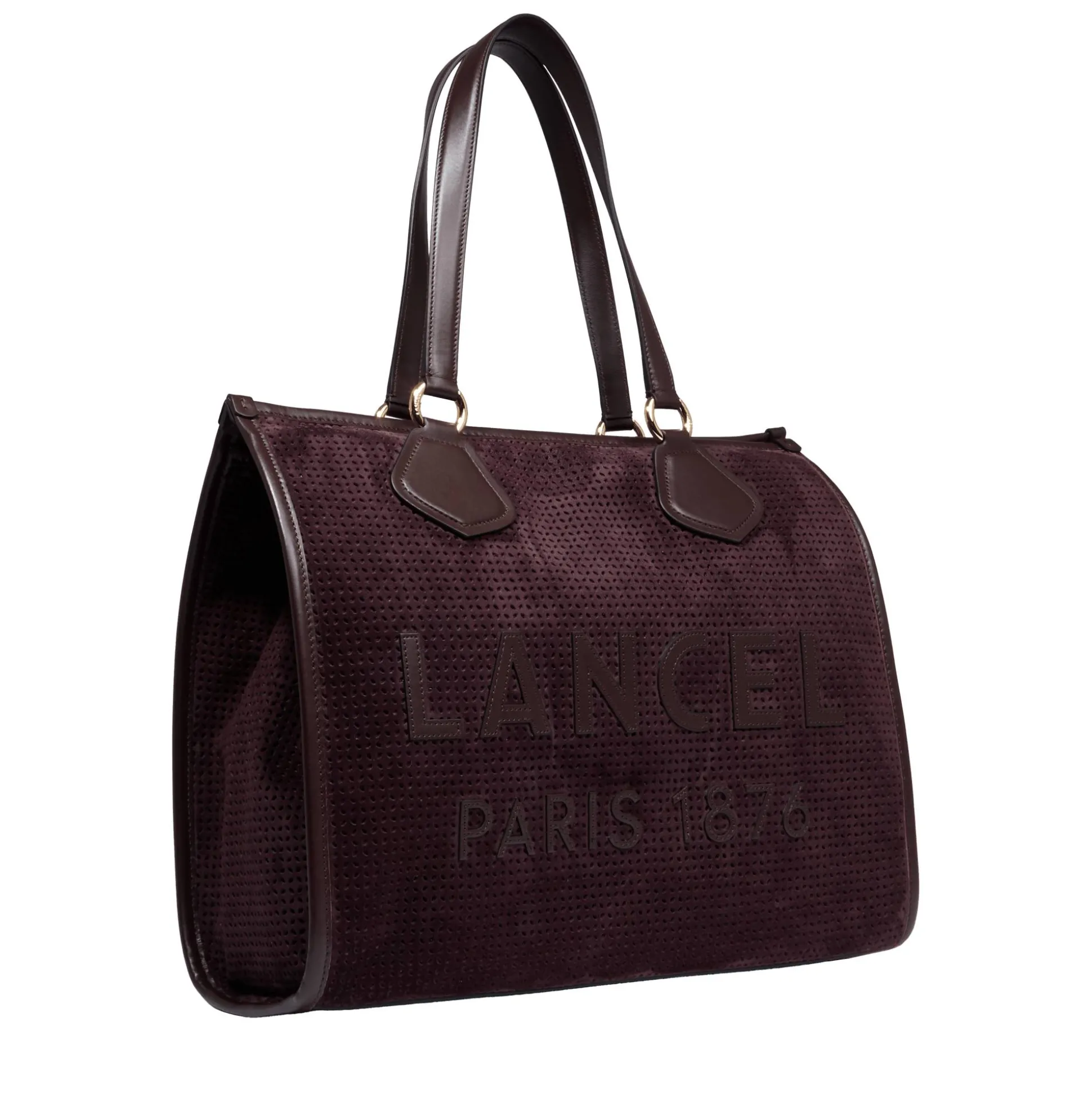 Lancel Sac cabas zippe L effet lisse*Femme Sacs Cabas