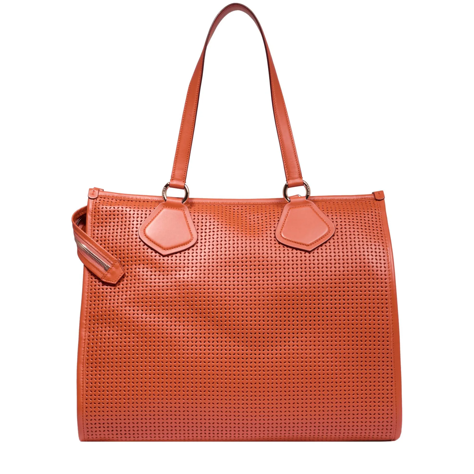 Lancel Sac cabas zippe L effet lisse*Femme Sacs Cabas