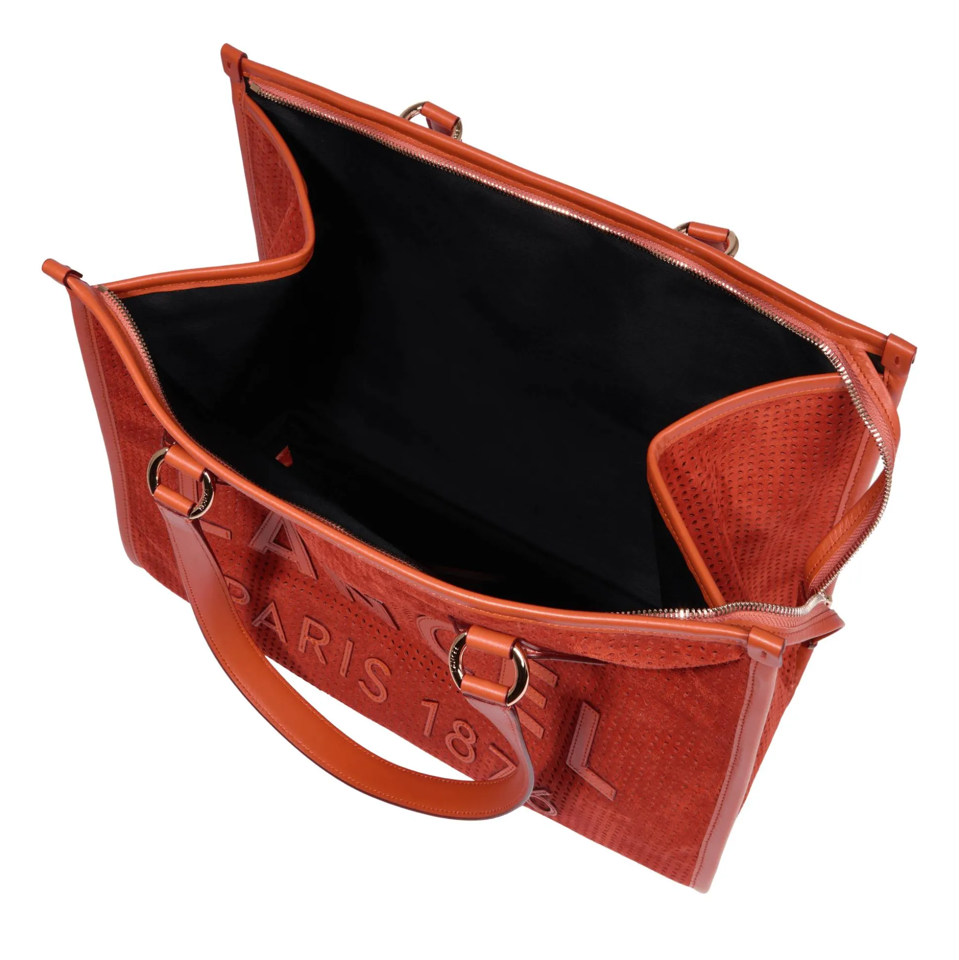 Lancel Sac cabas zippe L effet lisse*Femme Sacs Cabas