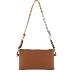 Francinel Sac Capucine en cuir avec bandouliere rayee*Femme Sacs Bandoulière